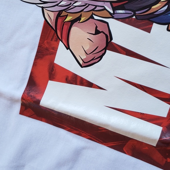 NWT Thor Marvel Tee Shirt - White Red Yellow Blue Gray Shirt - Picture 4 of 14